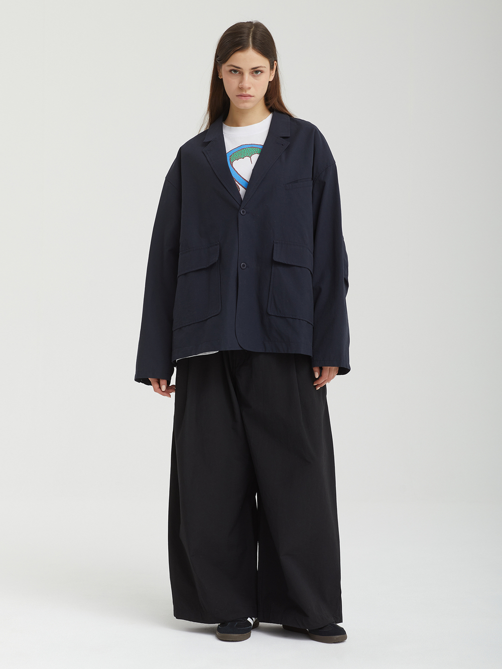 Брюки Decent Pocket Deep Tuck Wide