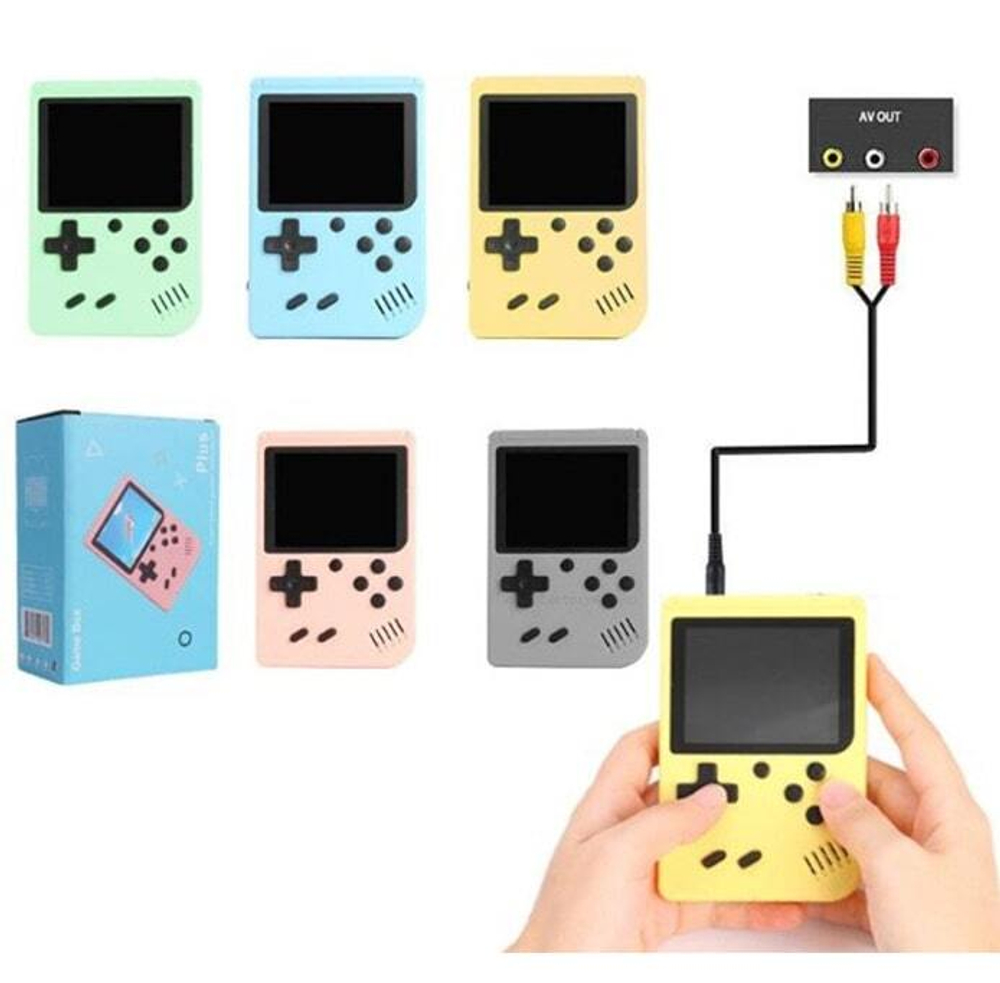 Игровая консоль Game Box SUP Mini 400 игр (розовый) macaron