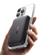 Внешний аккумулятор + Беспроводная зарядка Baseus EnerFill FM12 Ultra-Mini Magnetic C+Qi2 10000mAh 22.5W (MagSafe)