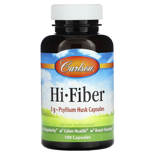 Carlson, Hi-Fiber, 100 капсул