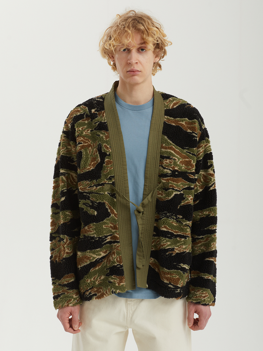 Мужское Кимоно Bonsai Tigerstripe Fleece