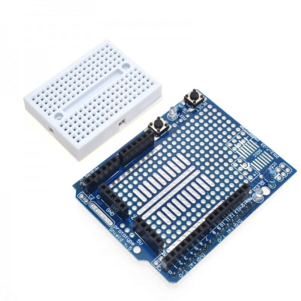 Proto Shield V.5, Шилд прототипирования для Arduino UNO c макетной платой