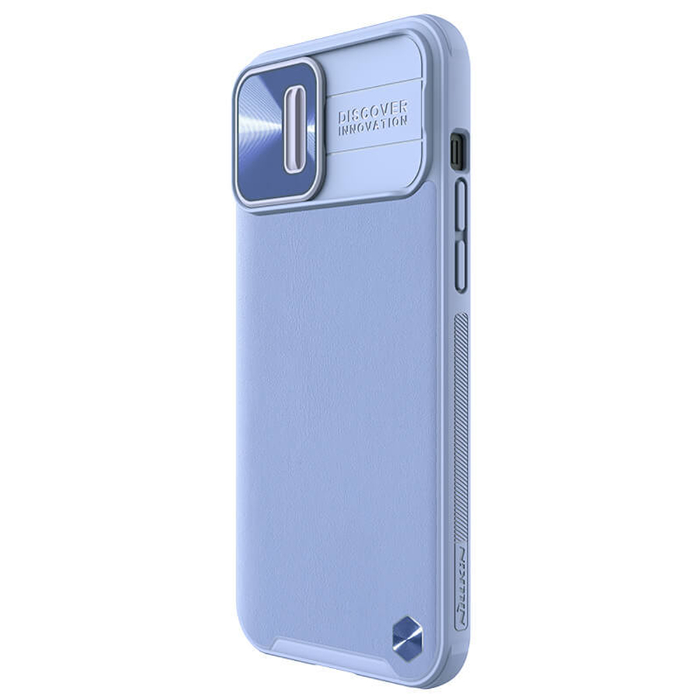 Противоударный чехол Nillkin CAMSHIELD Leather Case с защитой камеры для iPhone 13 Pro Max