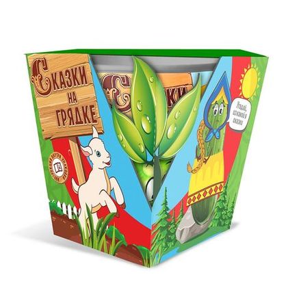 набор СКАЗКИ НА ГРЯДКЕ огурец Сестрица Аленушка F1 (3 шт) (30)