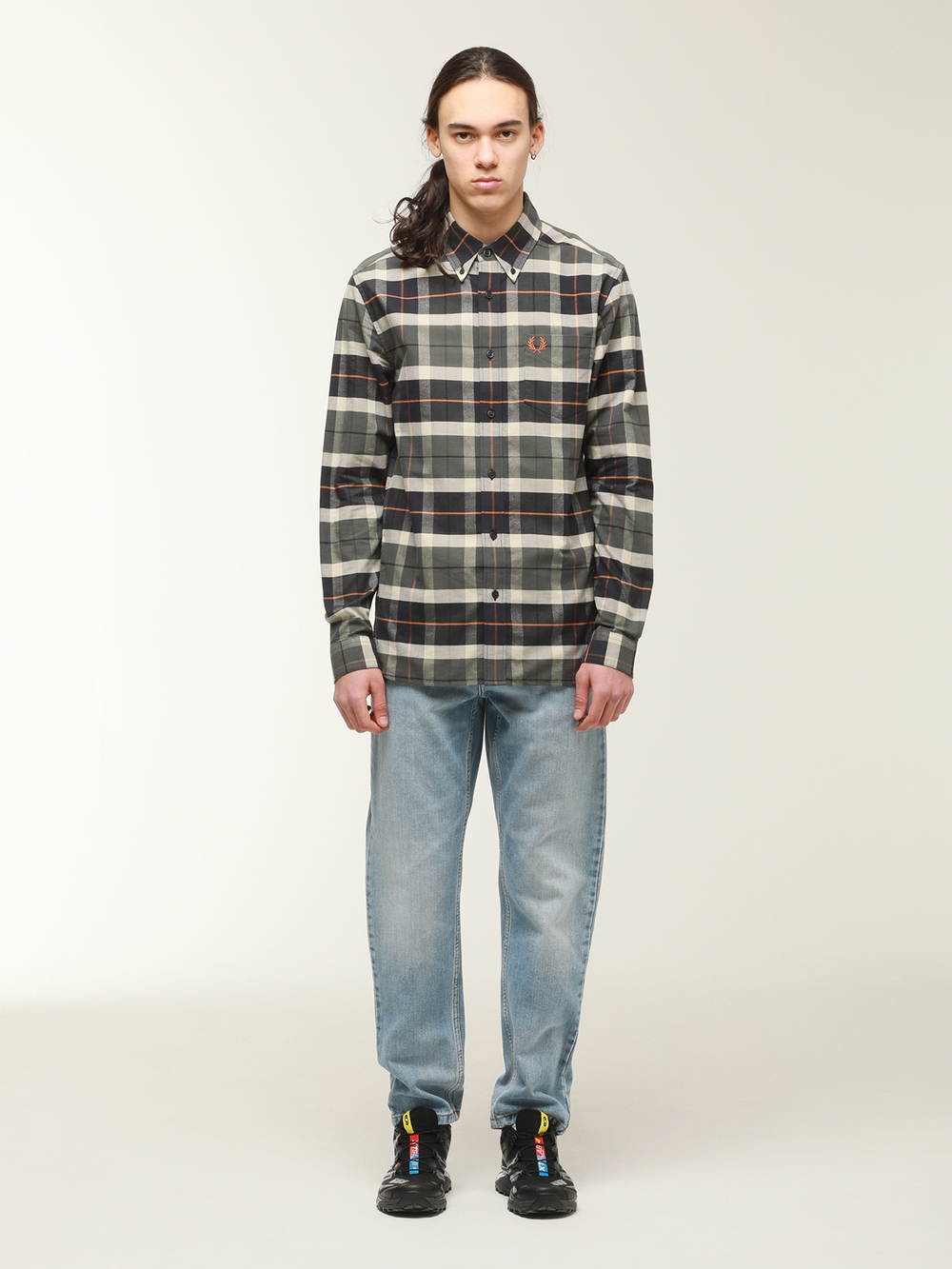 Мужская Рубашка Brushed Tartan
