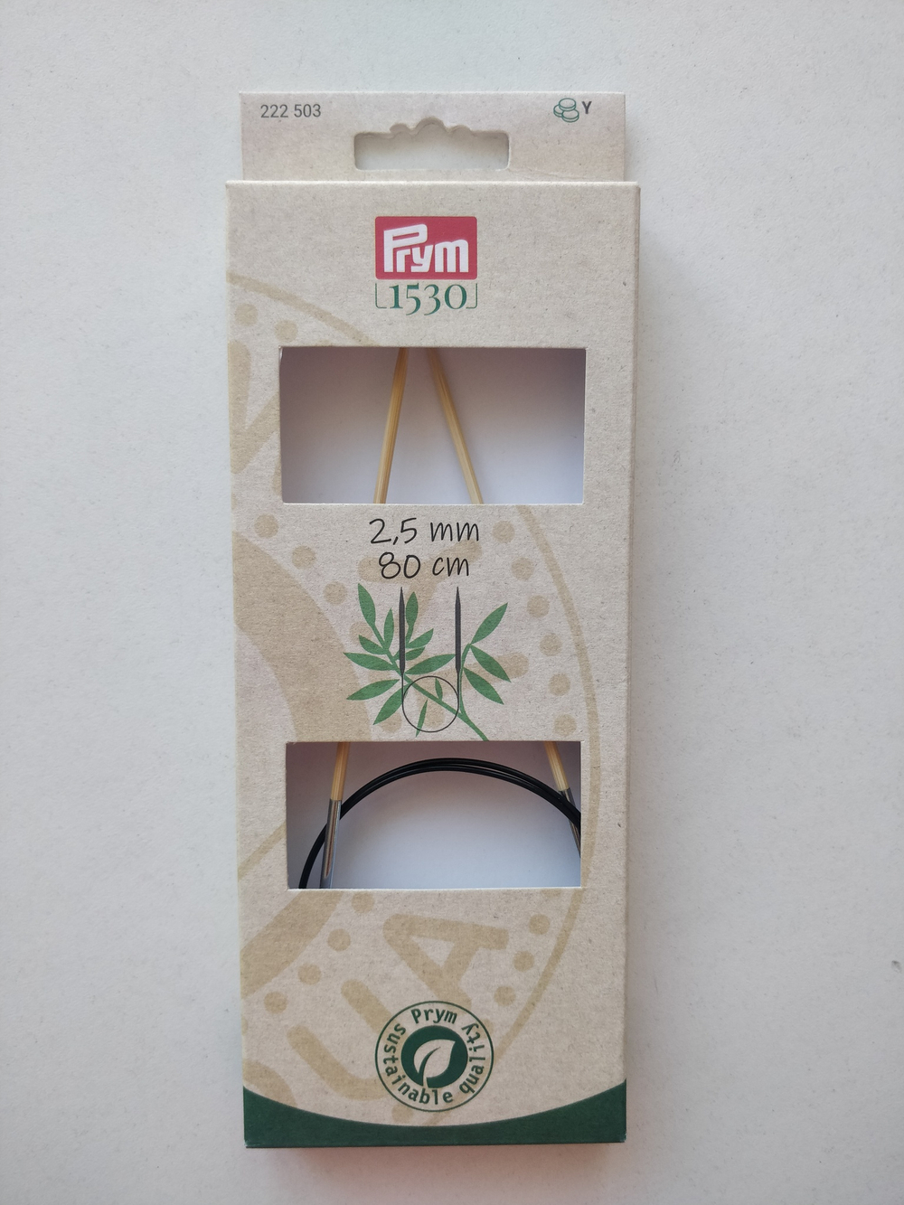 Prym Спицы круговые бамбуковые в ассортименте