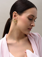 Серьги "lily shine" Gold