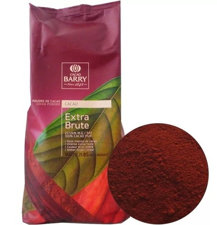 Какао-порошок алкализованный Barry Extra Brute