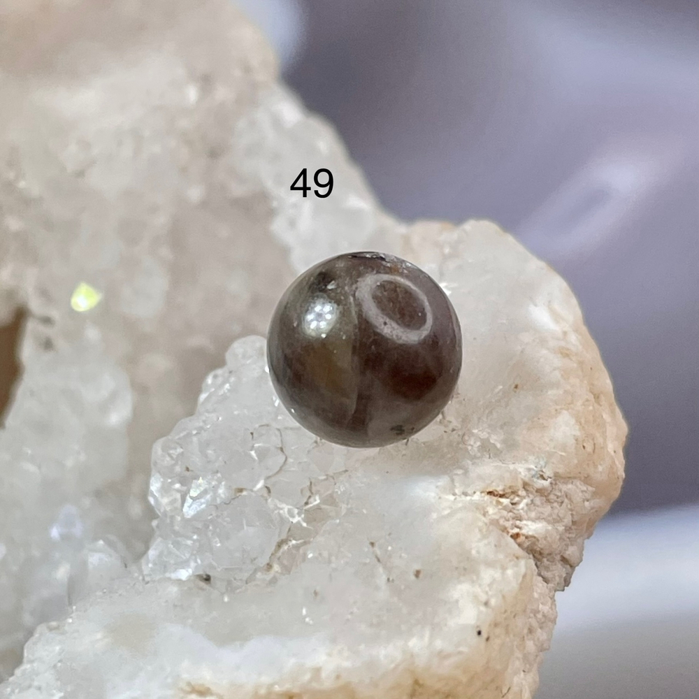54598 Сапфир Корунд Бусина 8-8,5мм-62