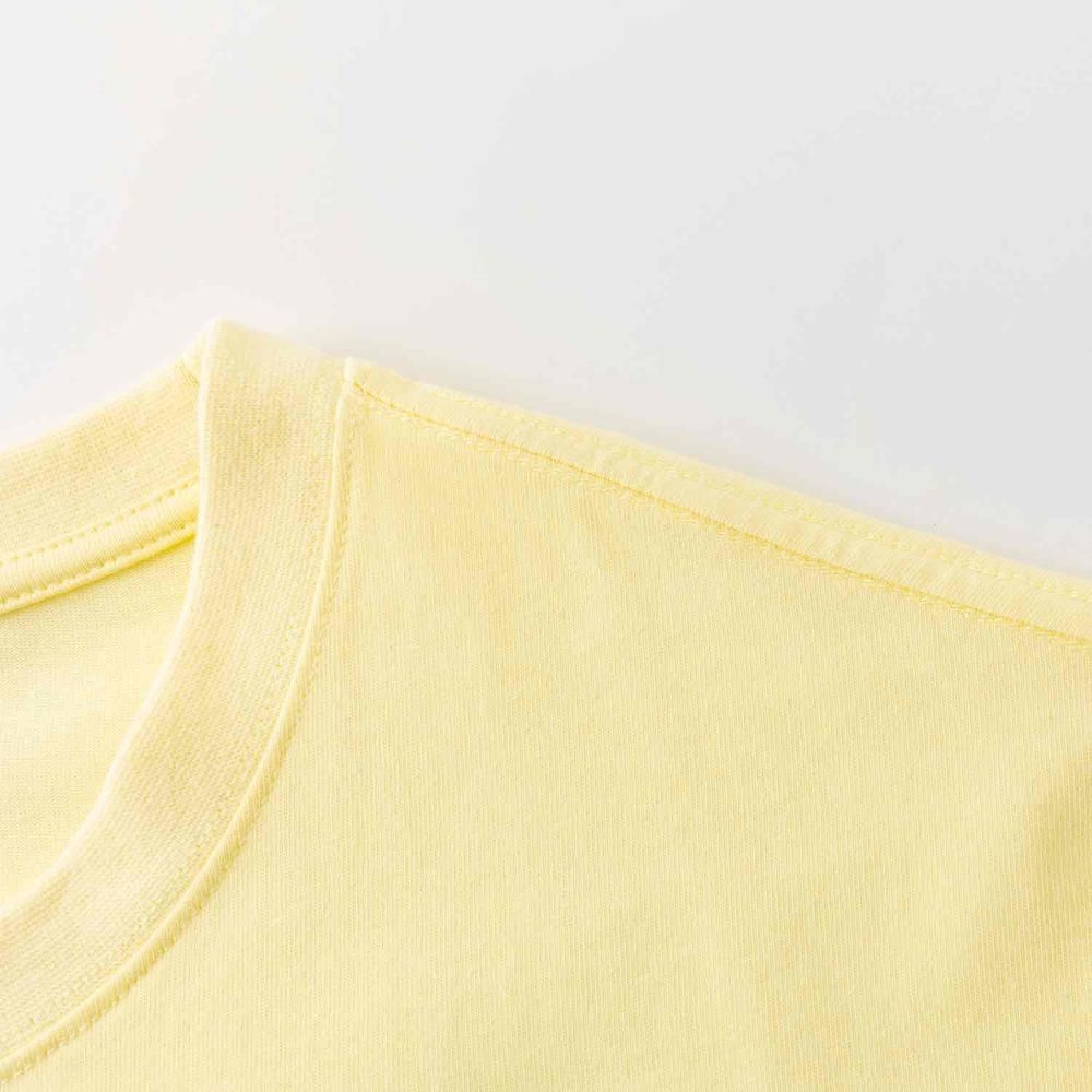 Футболка Ymkashix Logo Face желтая