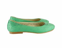 Балетки из кожи питона SH-98