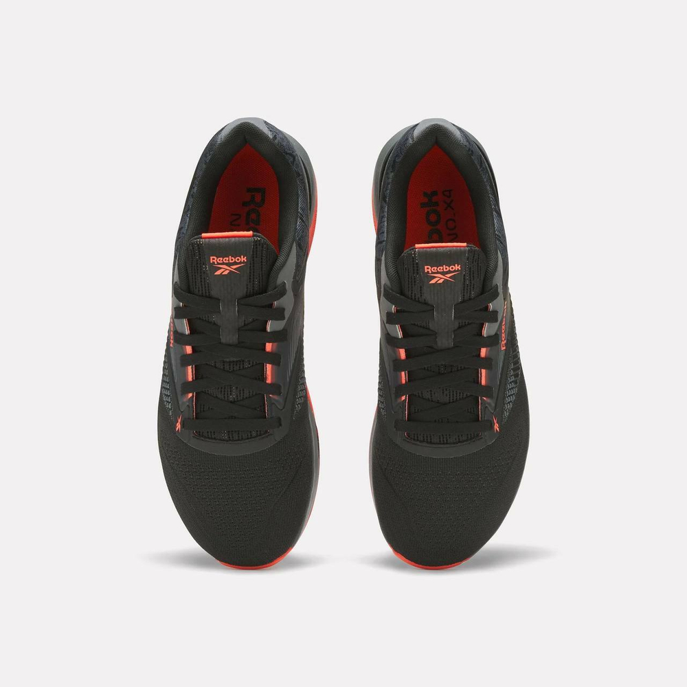 Кроссовки мужские Reebok Nano X4 (Черно-Красные)
