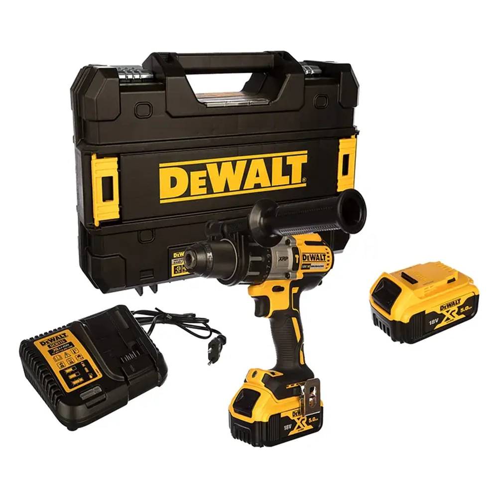 DeWalt DCD996P3K аккумуляторная ударная дрель-шуруповерт (3 x 5 Ач, ЗУ)