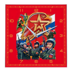 Сувенир и подарок часы Юнармия 02
