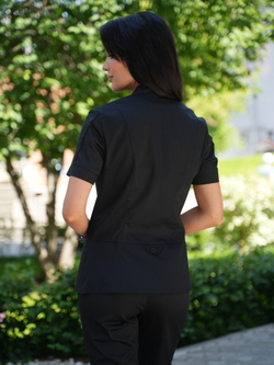 Костюм медицинский женский | Бл-334+Б-110 клеон премиум