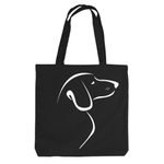 Тканевая сумка "Такса - силуэт"