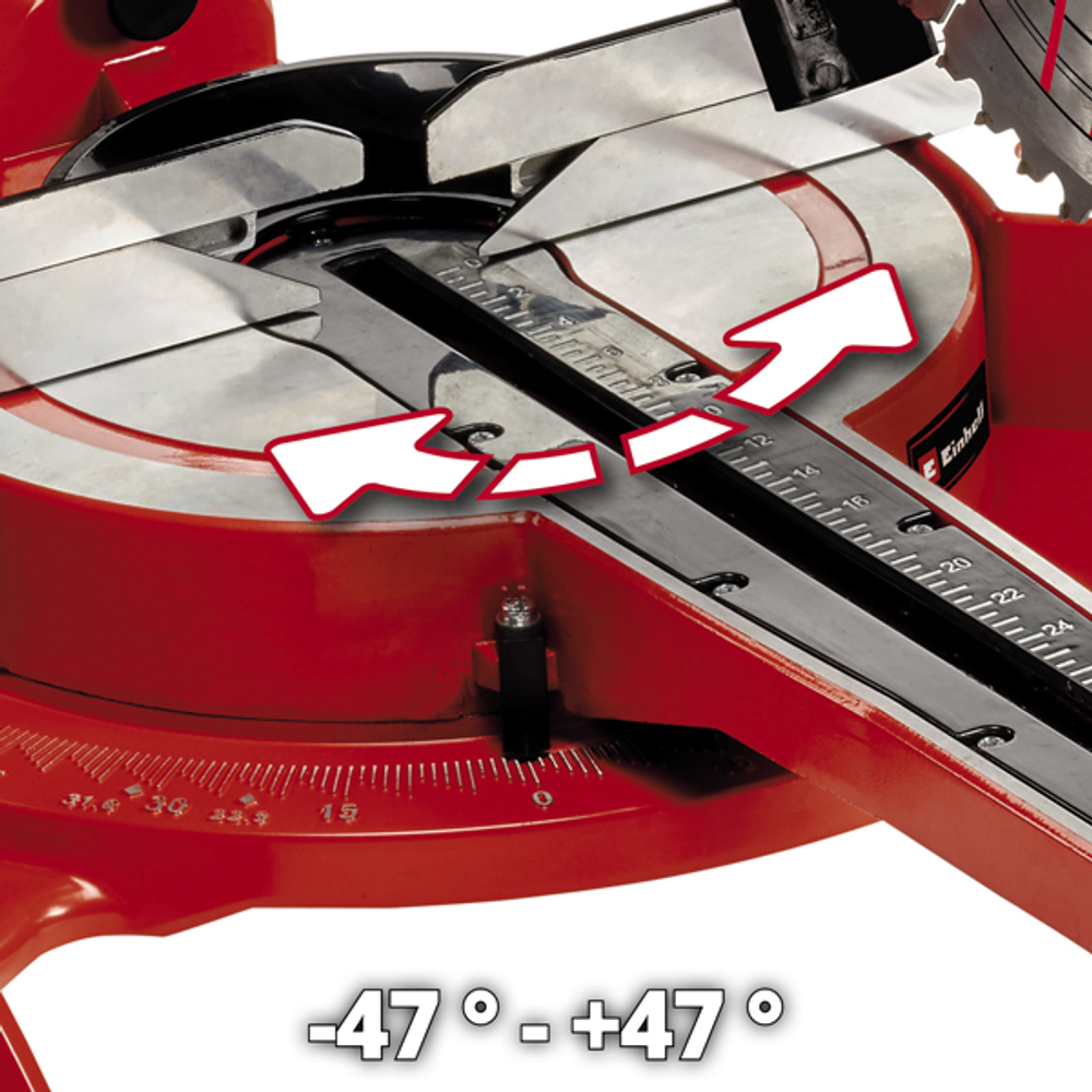 Пила торцовочная Einhell TC-SM 2534/1 Dual, 2,1кВт, 250х30мм