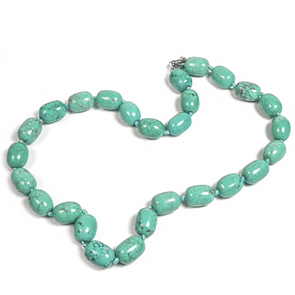 Бусы "Бочата" бирюза асс.