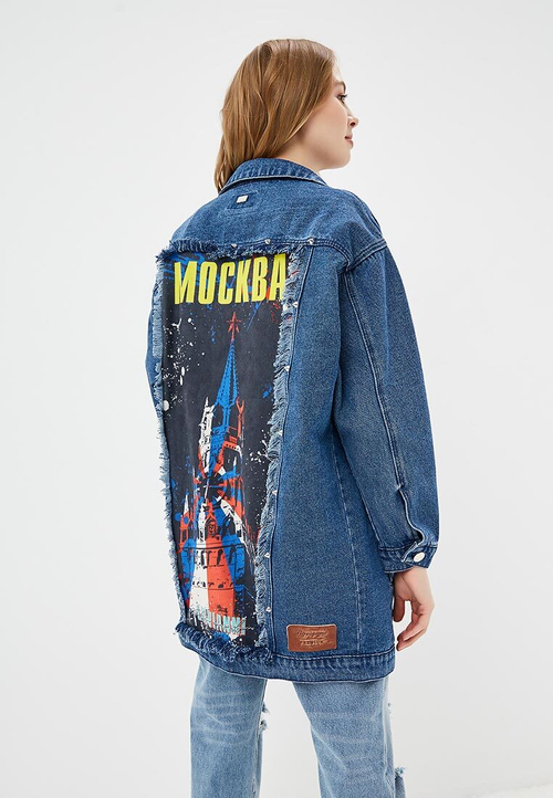 LIGVIANNI Джинсовая куртка Denim Jacket Moscow