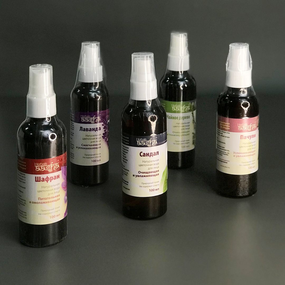 Цветочная вода лаванда Aasha Herbals