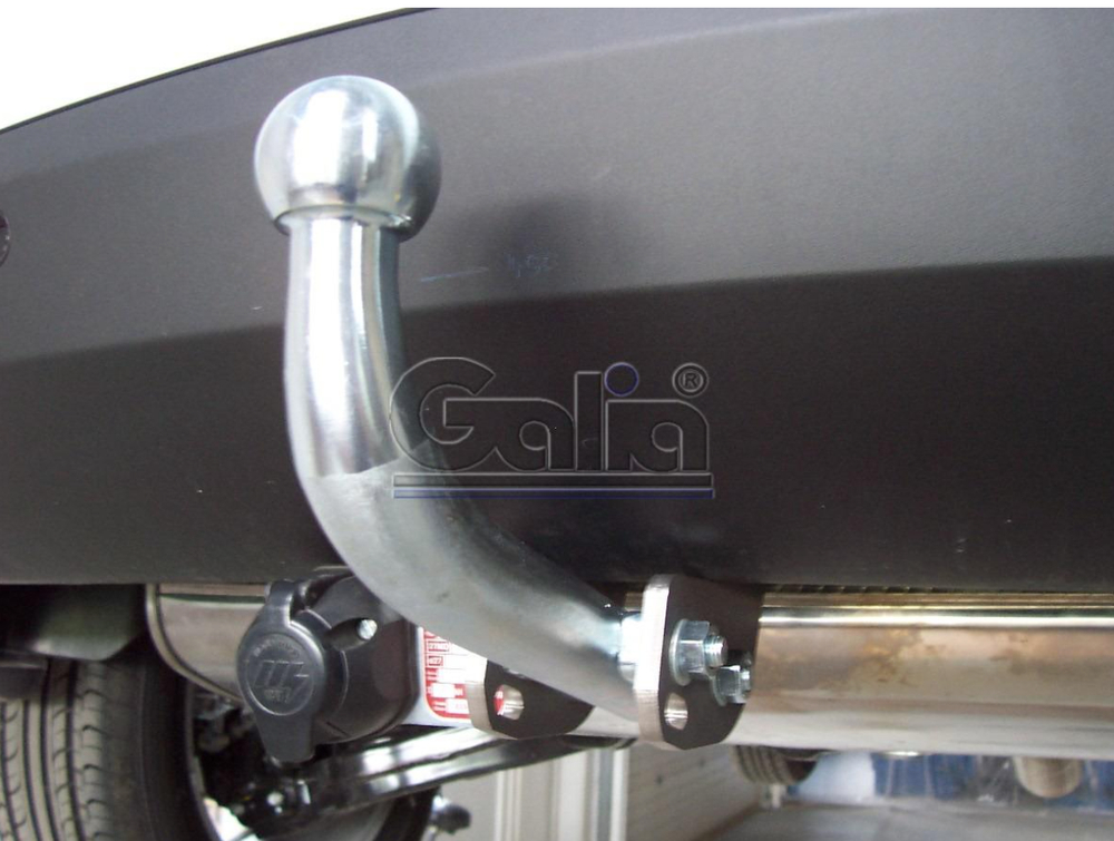 Фаркоп оцинкованный Galia H083A для Hyundai ix35 2010-2015, Kia Sportage 2010-2015(паспорт и сертификат в комплекте)(без электрики)