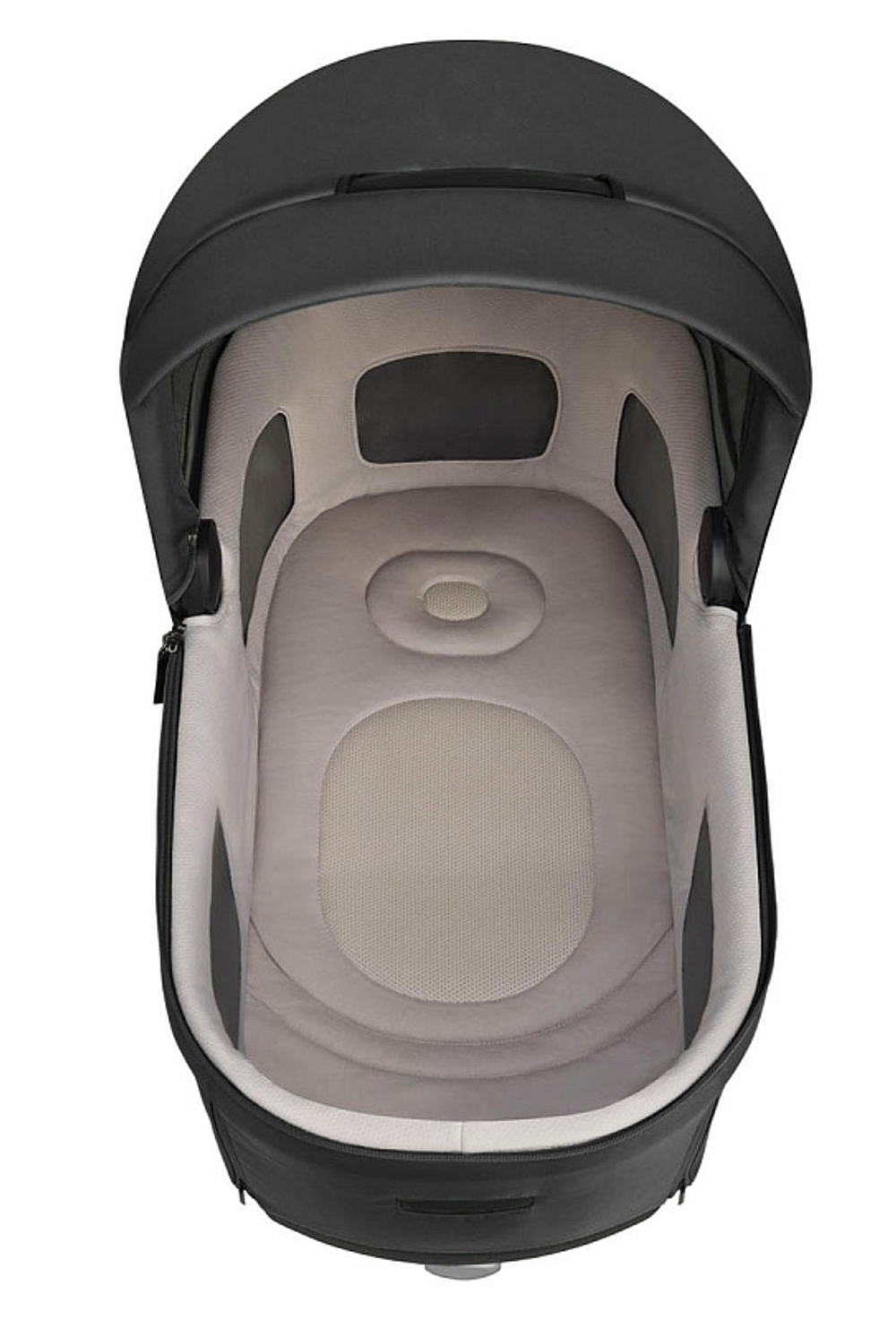 Коляска 3 в 1 Inglesina Electa System Quattro DRW 2025 с подставкой под люльку Upper Black