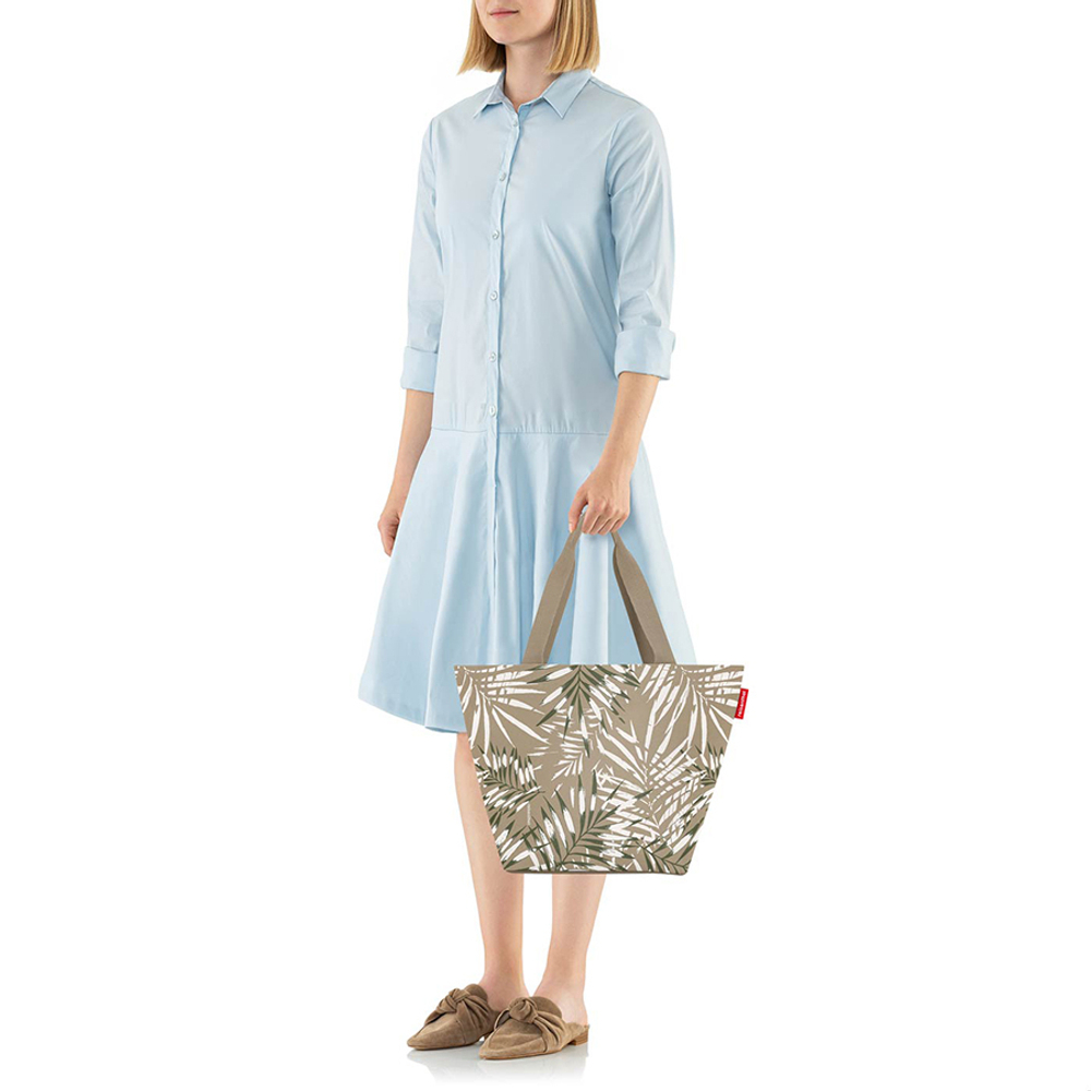 Сумка shopper m jungle sand