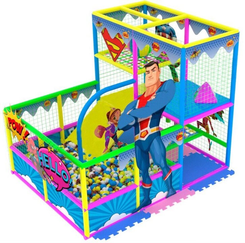 Детский игровой лабиринт «Супер герой - 2»