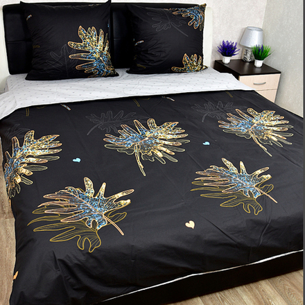 Комплект постельного белья "IS. 6667", поплин Премиум-Люкс, 100% хлопок.