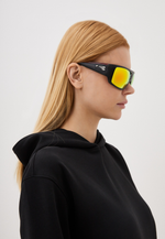 Спортивные очки LiP Cloud9 / Matt Black - Red Stripe / PC / Zeiss ML Orange Mirror Lens