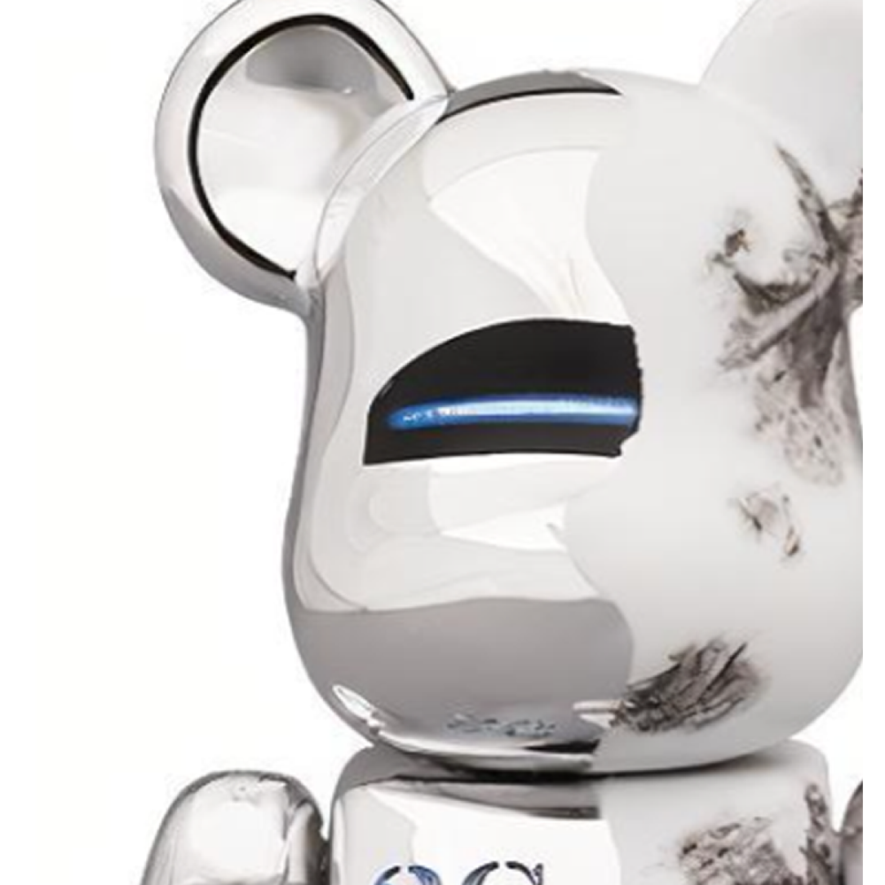 Дизайнерские игрушки BE@RBRICK x SORAYAMA x Daniel Arsham 2G, BEARBRICK3456