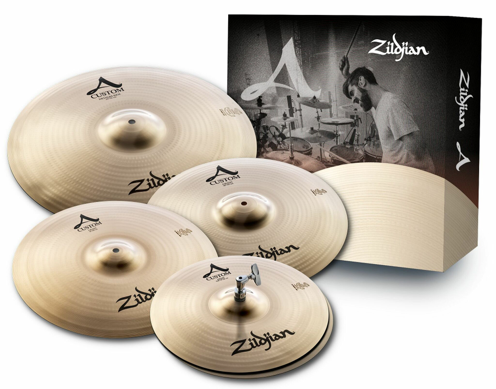 Комплект тарелок ZILDJIAN A20579-11 A" CUSTOM 5 PACK MATCHED SET