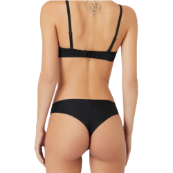 Женские трусы бразилиана набор из 2 штук (черные) Emporio Armani 163337_CC284 17020