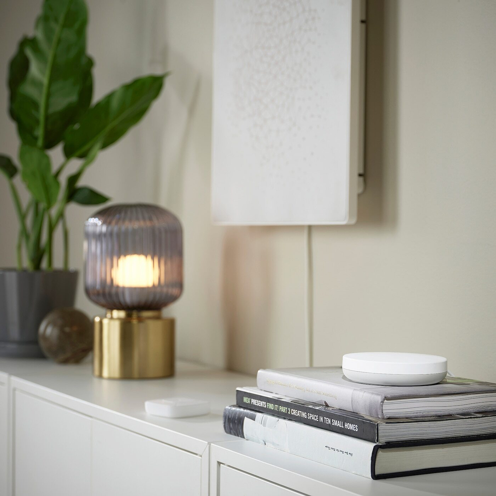 IKEA SYMFONISK  (ИКЕА СЙМФОНИСК)  -  / DIRIGERA Пульт дистанционного управления + интеллектуальный шлюз, gen 2 smart/белый