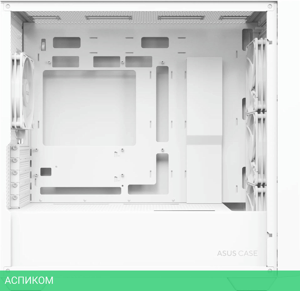 Корпус ASUS A21 Plus без БП White (90DC00H3-B19010)
