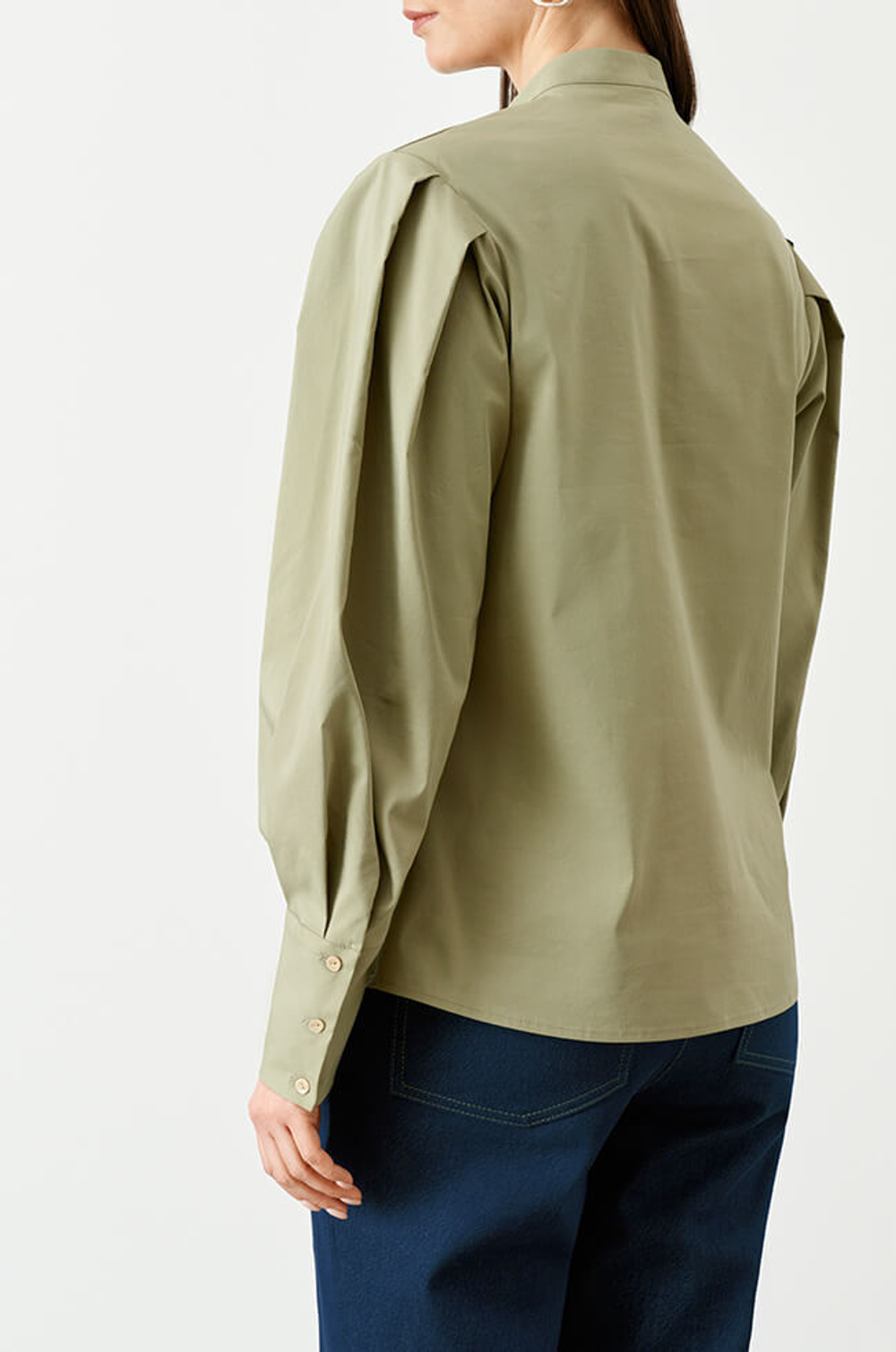 22727 Блузка женская (светло-зелёный)