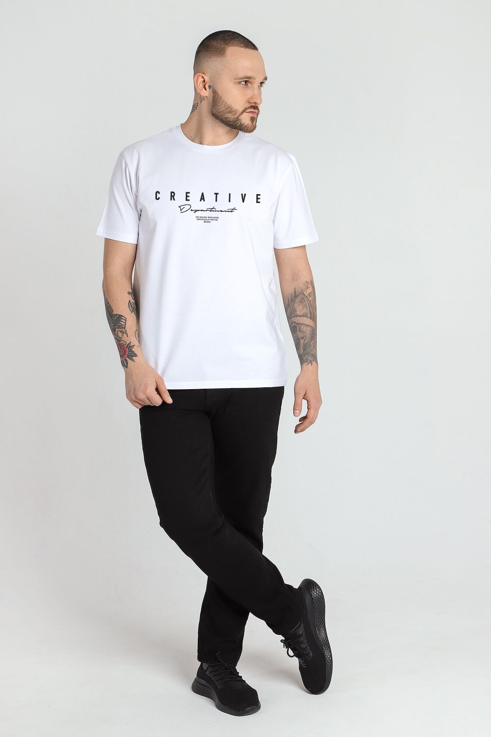 Фуфайка (футболка) мужская Клаб-2У Виотекс БЕЛЫЙ