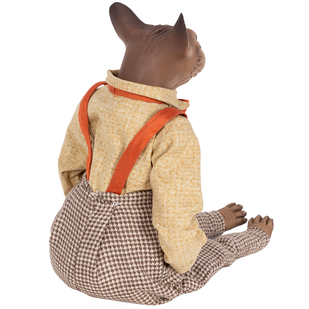 Кукла коллекционная Кот Бруно