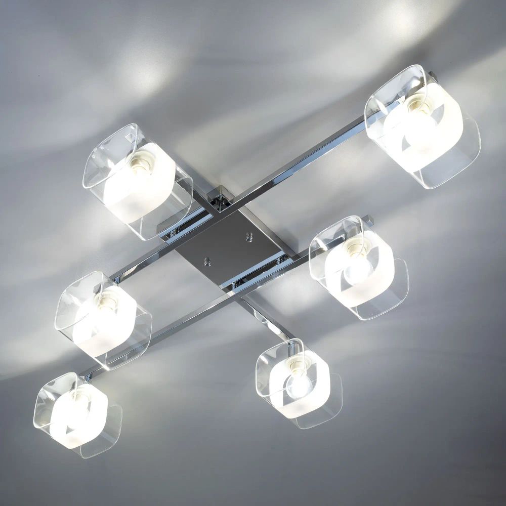 Citilux Вирта CL139161 Люстра потолочная Хром