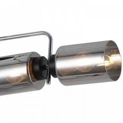 Люстра на штанге ILLUMICO  IL8249-4COU-79 BK CR