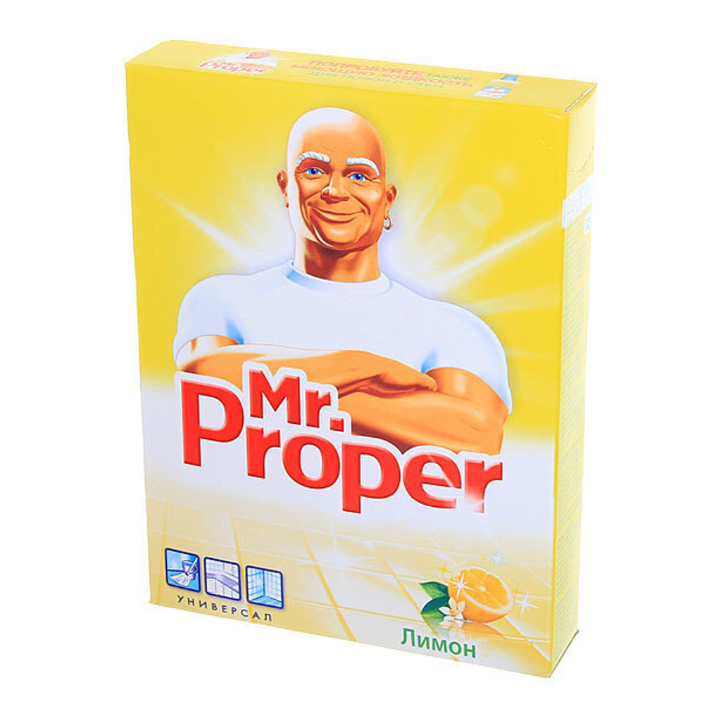 Моющее средство универсальное МИСТЕР ПРОПЕР для твердых поверхностей Лимон 400 мл