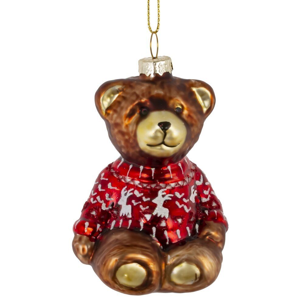 GAEM Украшение новогоднее "Мишка", L6 W5,5 H10 см