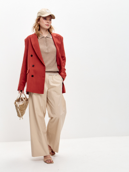 Брюки из хлопка