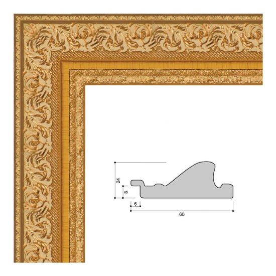 Багет интерьерный 60*24 10019-2 (102586)