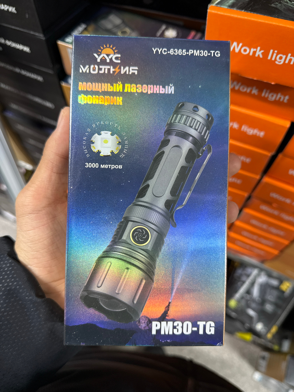 Фонарик ручной YYC-6365-PM30TC 6365