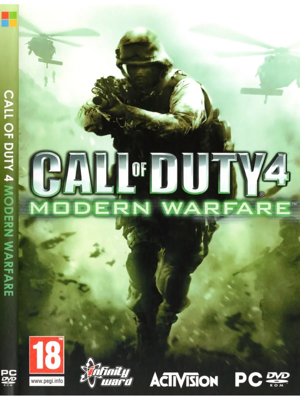 Call of Duty 4: Modern Warfare, игра для ПК на DVD