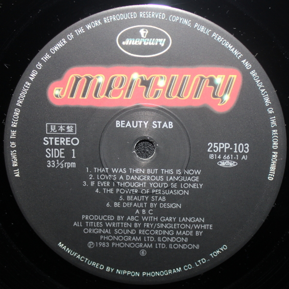 ABC / Beauty Stab (LP)