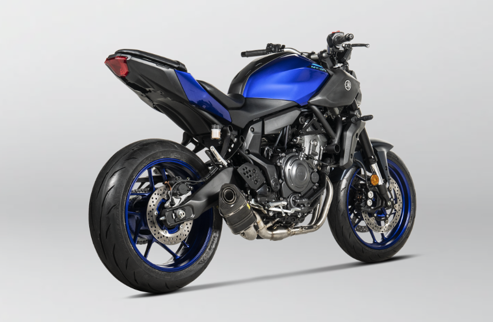 Akrapovic Титановая выхлопная система Racing Line (Carbon) Yamaha MT-07 / FZ-07 S-Y7R2-AFC/1