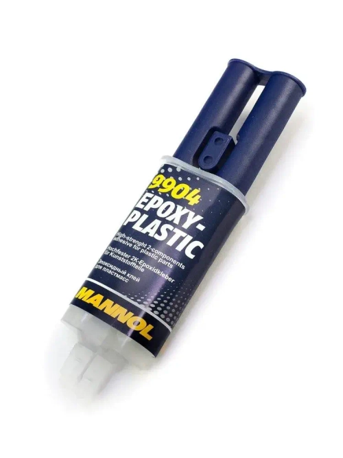 Клей для пластика двухкомпонентный MANNOL 9904 Epoxy-Plastic