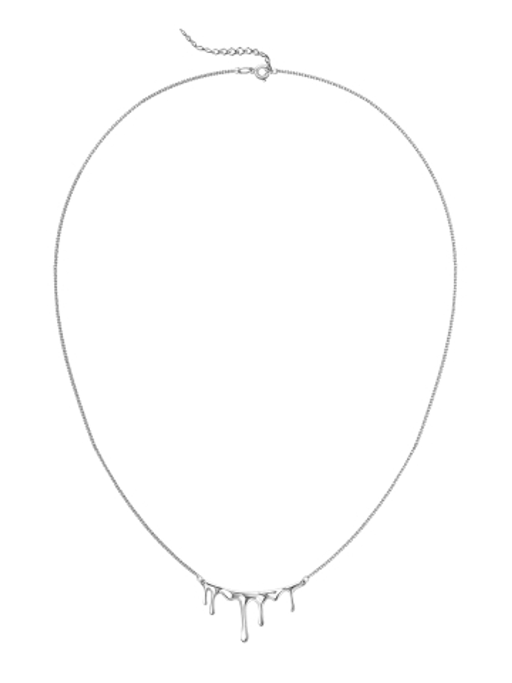 Колье из серебра